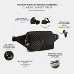 Travelon Classic Anti-Theft Waist Pack Black 42223 - 8