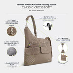 Travelon Classic Anti-Theft Crossbody Bag Hazelnut 42373 - ORDER NOW FOR DELIVERY IN LATE FEBRUARY 2026 - 8