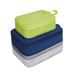 Travelon Travel Accessories Set of 3 Compression Packing Cubes Cool Tones 43692 - ORDER NOW FOR DELIVERY IN LATE JANUARY 2026