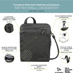 Travelon Metro Anti-Theft Small Crossbody Bag Gray Heather 43415 - ORDER NOW FOR DELIVERY IN LATE FEBRUARY 2026 - 8