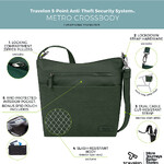 Travelon Metro Anti-Theft Crossbody Bag Forest Heather 43414 - ORDER NOW FOR DELIVERY IN LATE FEBRUARY 2026 - 8