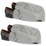 Travelon Travel Accessories Set of 2 Shoe Bags Gray 22235
