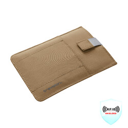 Travelon RFID Blocking Pull-Up Passport Holder Latte 43702 - ORDER NOW FOR DELIVERY IN MAY 2026