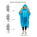 Travelon Travel Accessories Rain Poncho Blue 13437 - ORDER NOW FOR DELIVERY IN MAY 2026 - 4