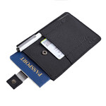 Travelon RFID Blocking Pull-Up Passport Holder Black 43702 - ORDER NOW FOR DELIVERY IN MAY 2026 - 4