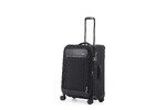 Qantas Melbourne Medium 67cm Softside Suitcase Black QF24M
