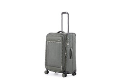 Qantas Melbourne Medium 67cm Softside Suitcase Olive QF24M
