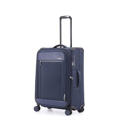 Qantas Melbourne Medium 67cm Softside Suitcase Navy QF24M
