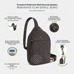 Travelon Runways Anti-Theft Small Sling Smoke 43713 - ORDER NOW FOR DELIVERY IN MAY 2026 - 8