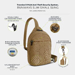 Travelon Runways Anti-Theft Small Sling Latte 43713 - ORDER NOW FOR DELIVERY IN MAY 2026 - 8
