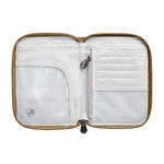 Travelon RFID Blocking Passport Zip Wallet Latte 43401 - 3