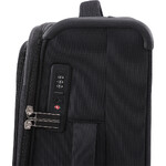 Qantas Melbourne Small/Cabin 56cm Softside Suitcase Black QF24S - 7