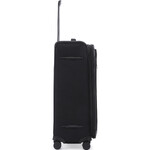Qantas Melbourne Large 79cm Softside Suitcase Black QF24L - 4