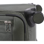 Qantas Melbourne Large 79cm Softside Suitcase Olive QF24L - 8
