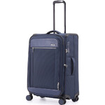 Qantas Melbourne Medium 67cm Softside Suitcase Navy QF24M