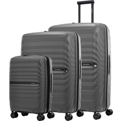 Samsonite Octolite Neo Hardside Suitcase Set of 3 Gunmetal 53627, 53629, 53630 with FREE Digital Luggage Scale 12775