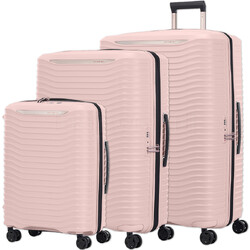 Samsonite Upscape Hardside Suitcase Set of 3 Rose Quartz 43108, 43110, 43111 with FREE Digital Luggage Scale 12775