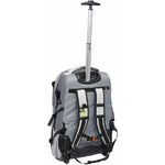 Numinous Globepacs Anti-Theft 15.6” Laptop Wheel Backpack Grey GLO40 - 1