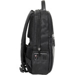 Numinous Smart 14.1” Laptop Leather Backpack Black N4401  - 2