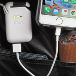 Numinous Smart 14.1” Laptop Leather Backpack Black N4401  - 4