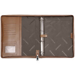 Numinous Accessories A4 Leather Folio Tan N5078 - 5