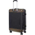 Numinous Smart Hardside Suitcase Set of 3 Dark Golden Brush N2000, N2400, N2800 with FREE Digital Luggage Scale 12775 - 1