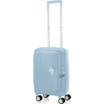 American Tourister Curio Book Opening Small/Cabin 55cm Hardside Suitcase Summit Blue 53568