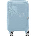 American Tourister Curio Book Opening Small/Cabin 55cm Hardside Suitcase Summit Blue 53568 - 1