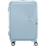 American Tourister Curio Book Opening Large 75cm Hardside Suitcase Summit Blue 53570 - 1