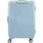 American Tourister Curio Book Opening Large 75cm Hardside Suitcase Summit Blue 53570 - 2