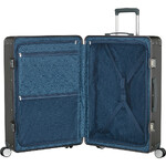 American Tourister Soundbox ALU Hardside Suitcase Set of 3 Brushed Anthracite 55707, 55710, 55711 with FREE Digital Luggage Scale 12775 - 5