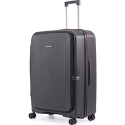 Qantas Mascot Large 76cm Hardside Suitcase Black QF32L