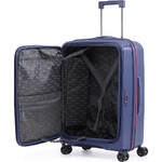 Qantas Mascot Medium 64cm Hardside Suitcase Blue QF32M - 5