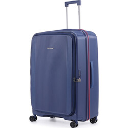 Qantas Mascot Large 76cm Hardside Suitcase Blue QF32L