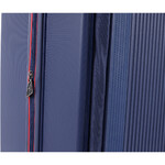 Qantas Mascot Large 76cm Hardside Suitcase Blue QF32L - 7