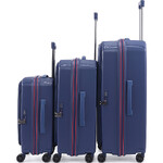 Qantas Mascot Hardside Suitcase Set of 3 Blue QF32S, QF32M, QF32L with Free Digital Luggage Scale 12775 - 2