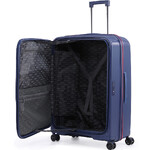 Qantas Mascot Hardside Suitcase Set of 3 Blue QF32S, QF32M, QF32L with Free Digital Luggage Scale 12775 - 6