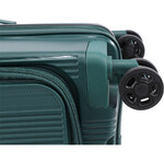 Qantas Mascot Small/Cabin 53cm Hardside Suitcase Green QF32S - 8