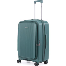 Qantas Mascot Medium 64cm Hardside Suitcase Green QF32M