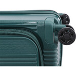 Qantas Mascot Large 76cm Hardside Suitcase Green QF32L - 8
