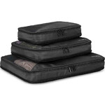 Samsonite Travel Accessories Set of 3 Compression Packing Cubes Black 53102