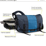 Timbuk2 Classic 15.6” Laptop Medium Messenger Bag Gunmetal 122M - 4