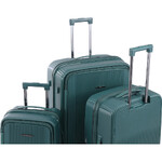 Qantas Mascot Hardside Suitcase Set of 3 Green QF32S, QF32M, QF32L with Free Digital Luggage Scale 12775 - 4