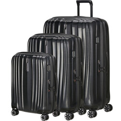 Samsonite Nexis Hardside Suitcase Set of 3 in Onyx Black 58240, 58249, 58251 with FREE Digital Luggage Scale 12775