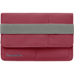 Travelon RFID Blocking Flap Passport Holder Cranberry 43703 - ORDER NOW FOR DELIVERY IN OCTOBER 2026