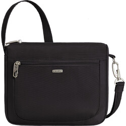 Travelon Classic Anti-Theft Small East/West Crossbody Bag Black 43115