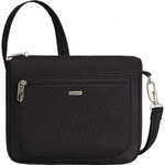 Travelon Classic Anti-Theft Small East/West Crossbody Bag Black 43115