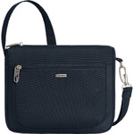 Travelon Classic Anti-Theft Small East/West Crossbody Bag Midnight 43115