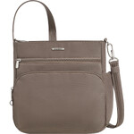 Travelon Classic Anti-Theft North/South Crossbody Bag Hazelnut 43310