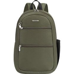 Travelon Classic Anti-Theft Tablet Convertible Backpack Sling Bag Olive 43719